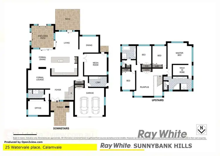 Floorplan of Homely house listing, 25 Watervale Place, Calamvale QLD 4116