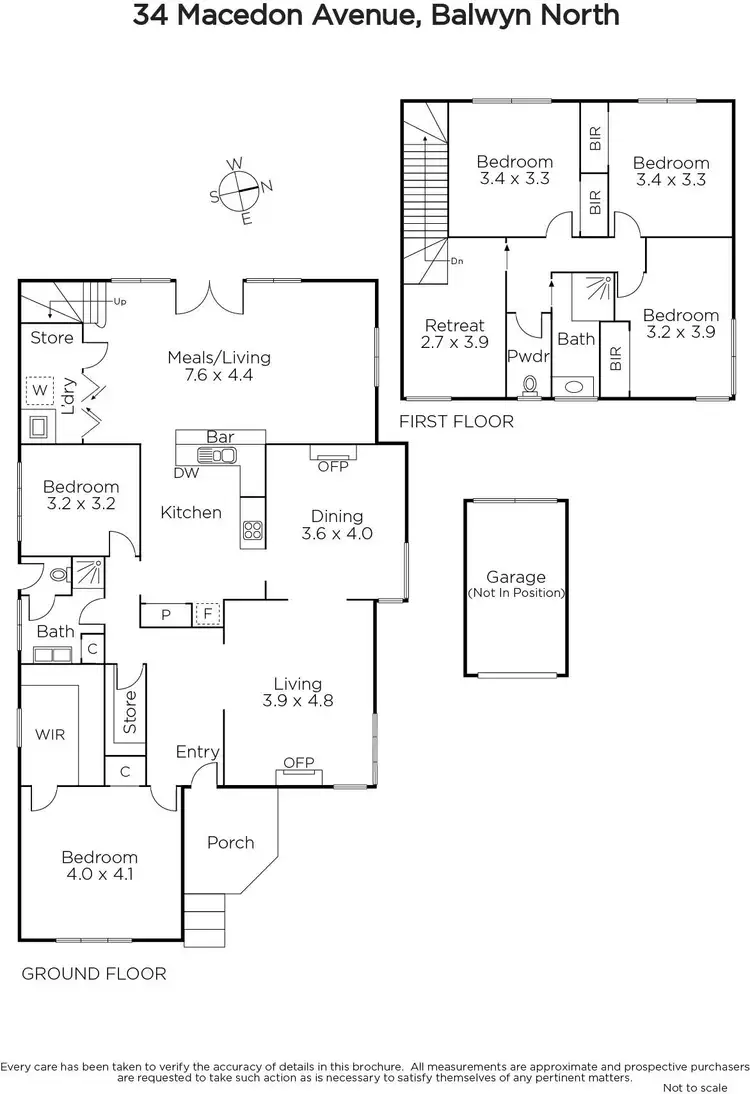 Floorplan of Homely house listing, 34 Macedon Avenue, Balwyn North VIC 3104