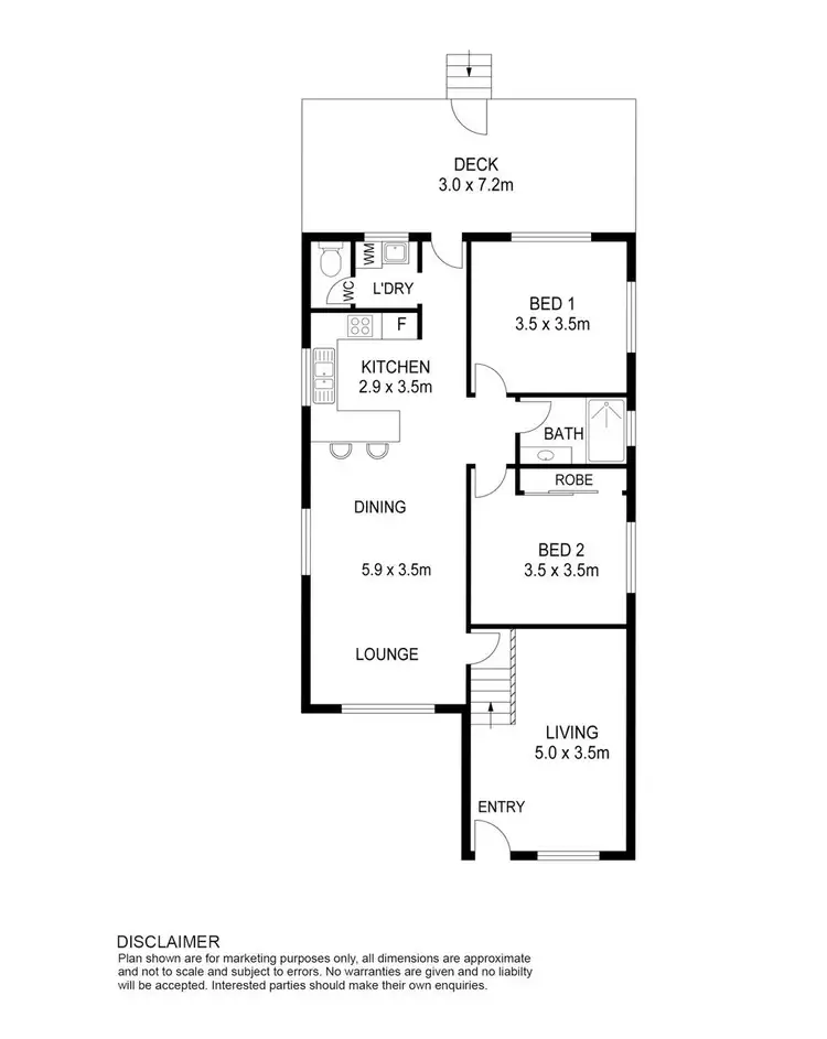 Floorplan of Homely house listing, 27 Mary Street, Redcliffe QLD 4020