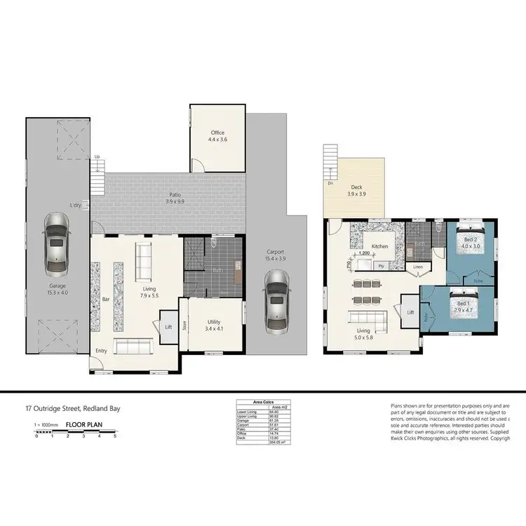 Floorplan of Homely house listing, 17 Outridge Street, Redland Bay QLD 4165