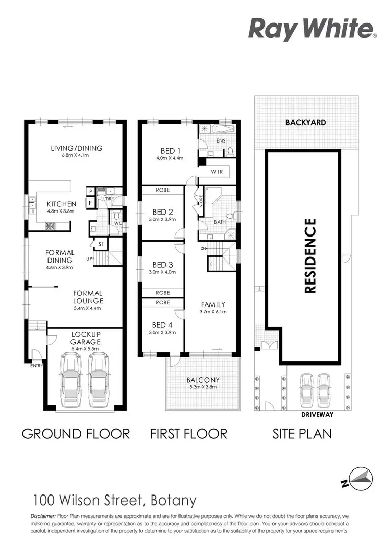Floorplan of Homely house listing, 100 Wilson Street, Botany NSW 2019