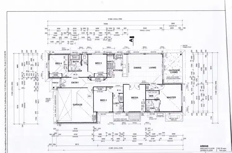 Floorplan of Homely house listing, 23 Jindalba Drive, Coomera QLD 4209