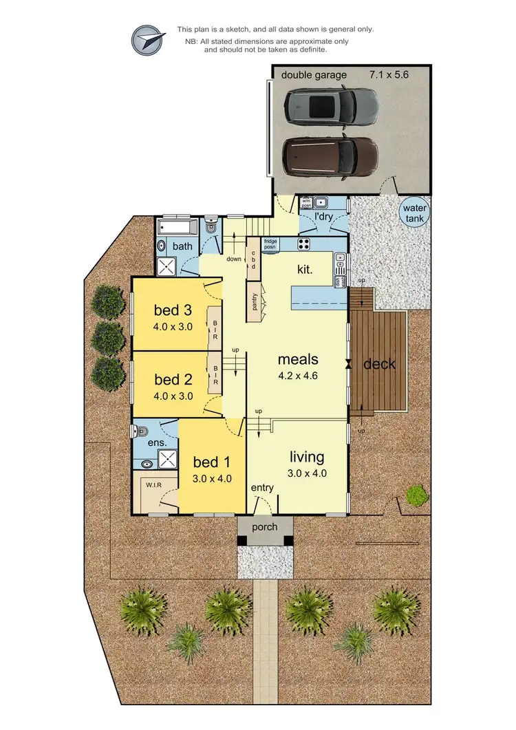 Floorplan of Homely house listing, 17 Balmoral Street, Kilsyth VIC 3137