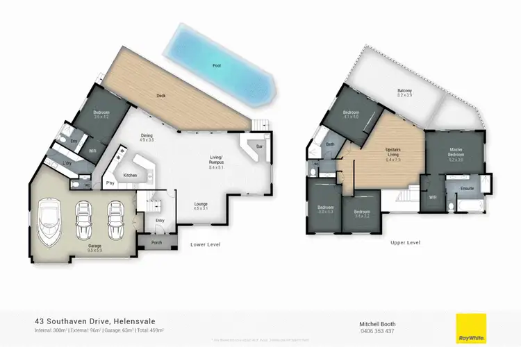 Floorplan of Homely house listing, 43 Southaven Drive, Helensvale QLD 4212