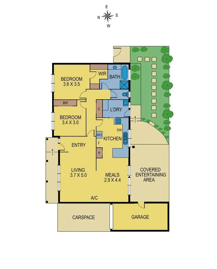 Floorplan of Homely unit listing, 4/13 Doncaster East Road, Mitcham VIC 3132