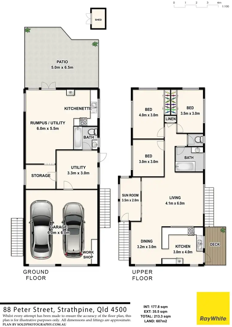Floorplan of Homely house listing, 88 Peter Street, Strathpine QLD 4500