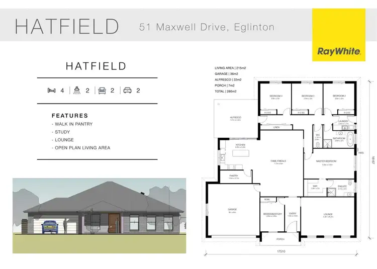 Floorplan of Homely other listing, 51 Maxwell Drive, Eglinton NSW 2795