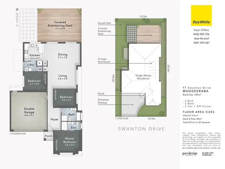 Floorplan of Homely house listing, 97 Swanton Drive, Mudgeeraba QLD 4213