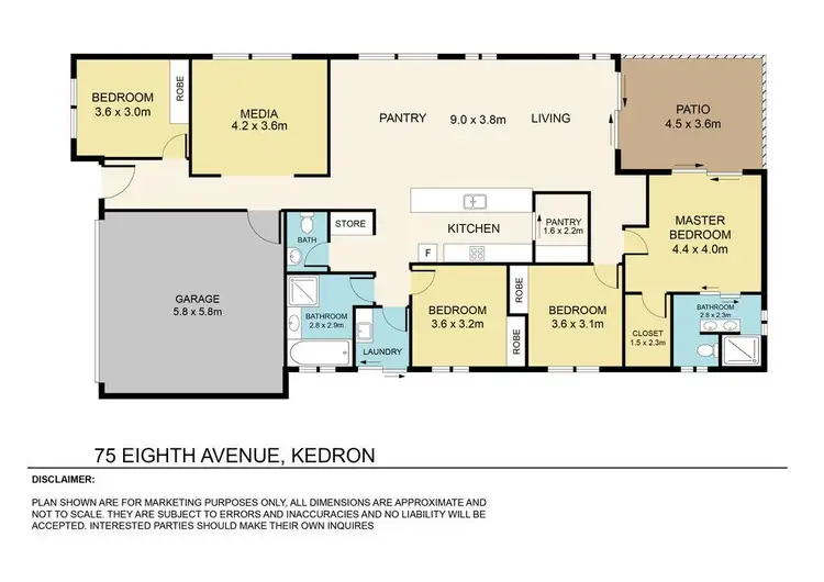 Floorplan of Homely house listing, 75 Eighth Avenue, Kedron QLD 4031