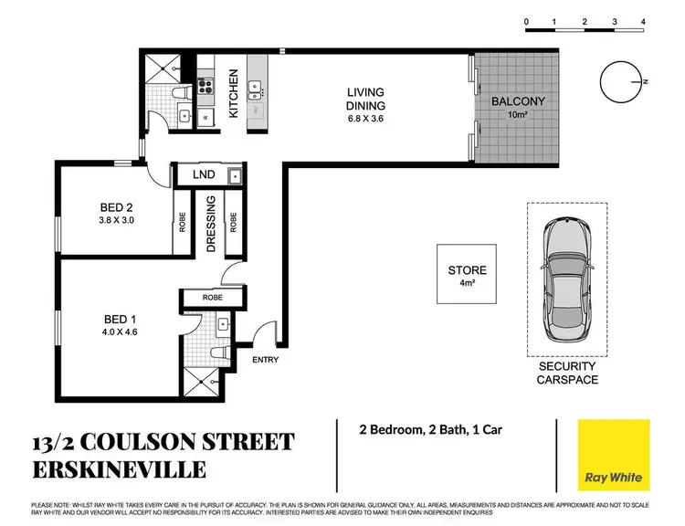 Floorplan of Homely apartment listing, 13/2 Coulson Street, Erskineville NSW 2043