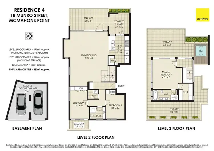 Floorplan of Homely apartment listing, 4/18 Munro Street, Mcmahons Point NSW 2060