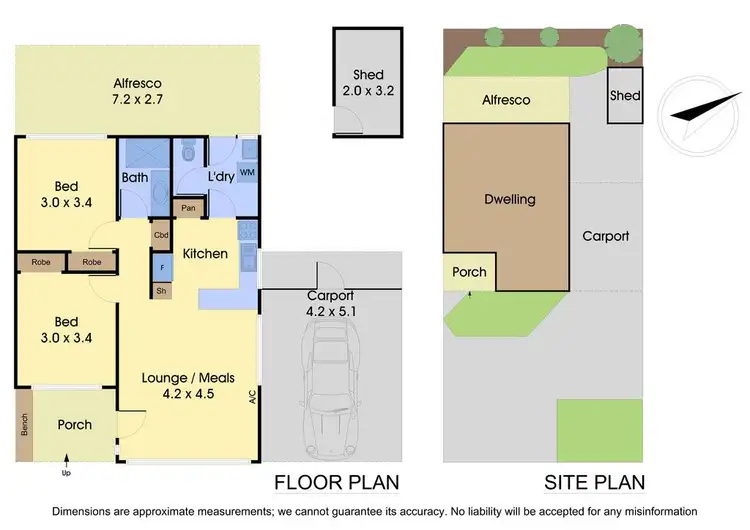Floorplan of Homely unit listing, 4/41 Pine Crescent, Boronia VIC 3155