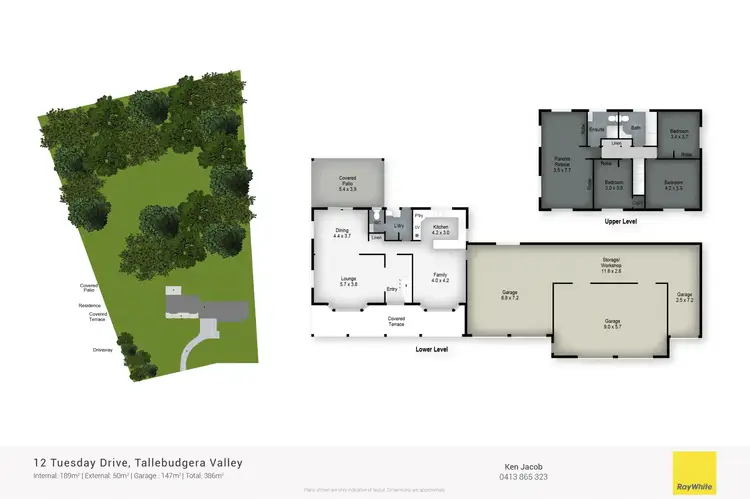 Floorplan of Homely house listing, 12 Tuesday Drive, Tallebudgera Valley QLD 4228
