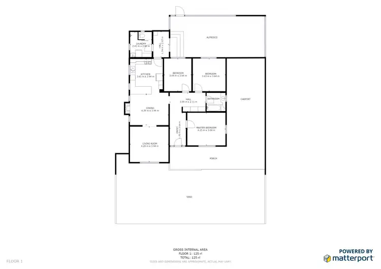 Floorplan of Homely house listing, 15 Donnington Street, Swan Hill VIC 3585