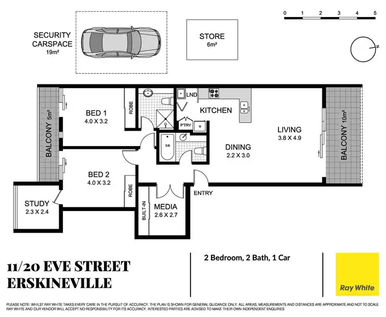 Floorplan of Homely apartment listing, 11/20 Eve Street, Erskineville NSW 2043