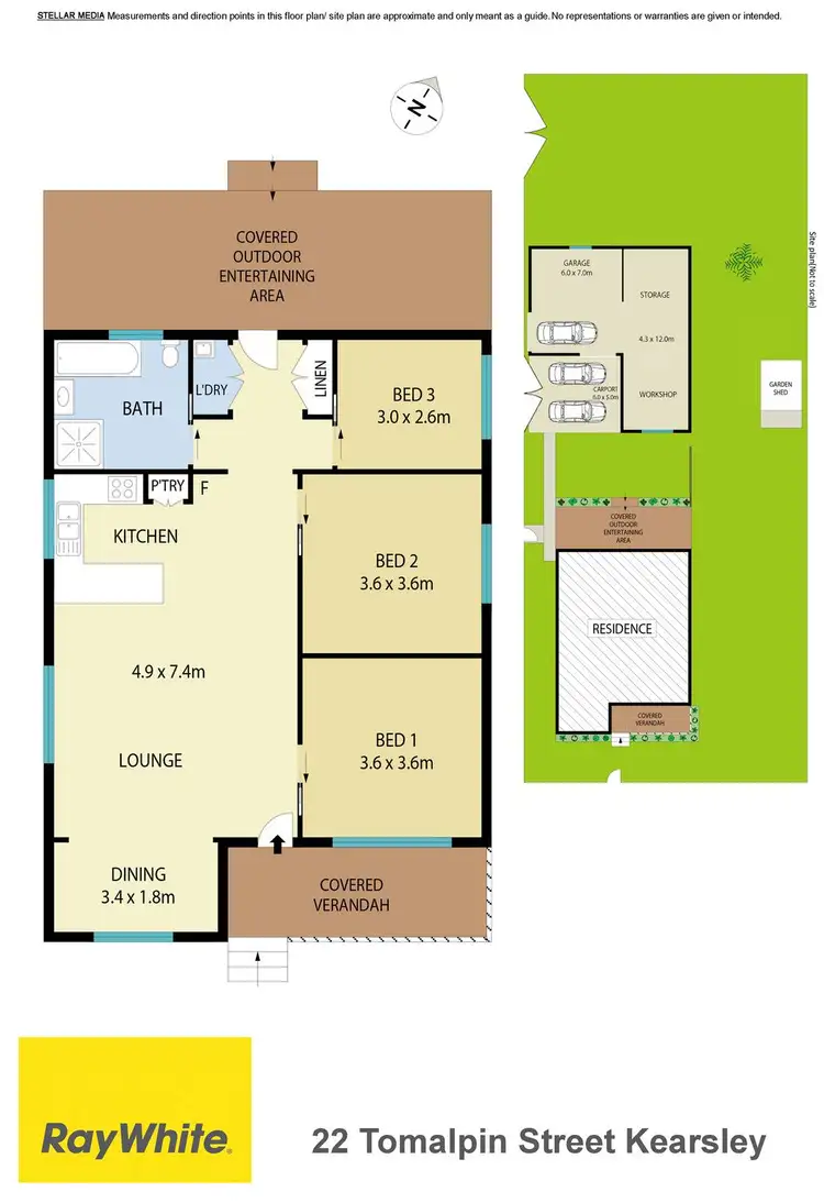 Floorplan of Homely house listing, 22 Tomalpin Street, Kearsley NSW 2325