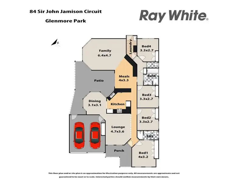 Floorplan of Homely house listing, 84 Sir John Jamison Circuit, Glenmore Park NSW 2745
