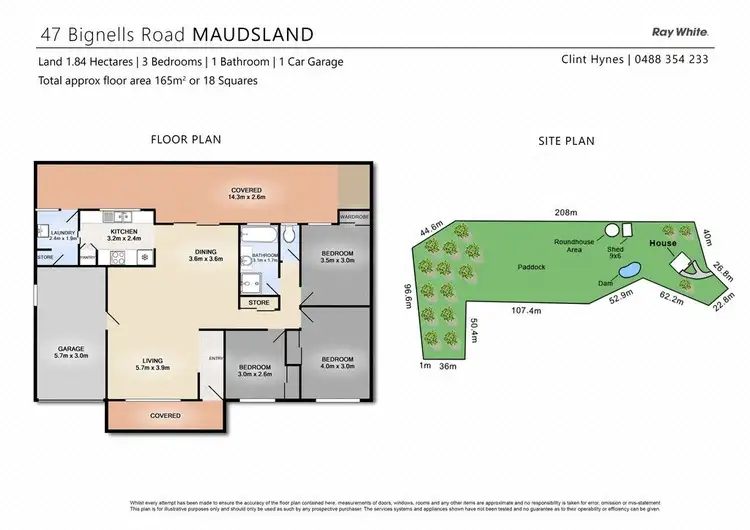 Floorplan of Homely house listing, 47 Bignells Road, Maudsland QLD 4210