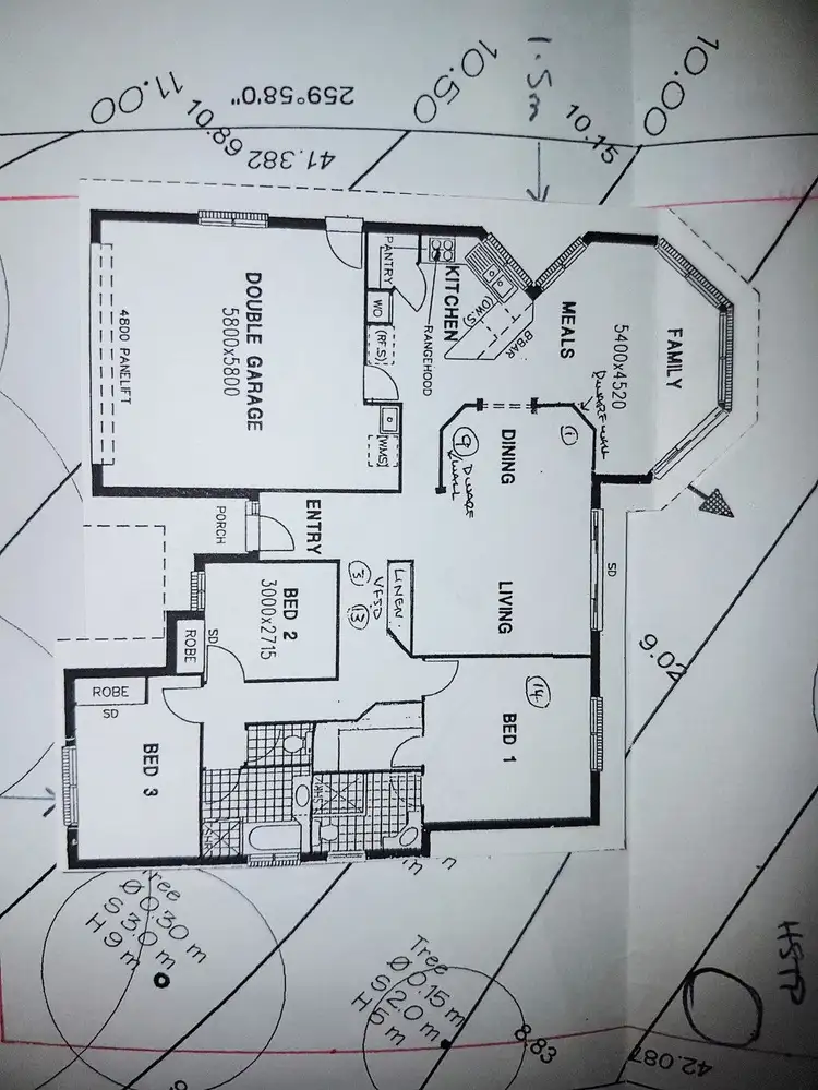 Floorplan of Homely house listing, 4 Alpha Drive, Glass House Mountains QLD 4518