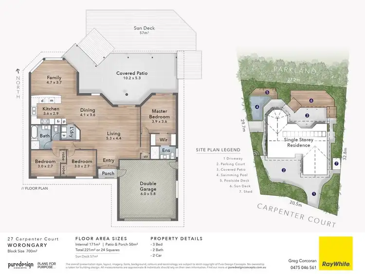 Floorplan of Homely house listing, 27 Carpenter Court, Worongary QLD 4213