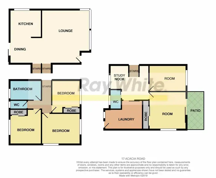 Floorplan of Homely house listing, 17 Acacia Road, Woodridge QLD 4114