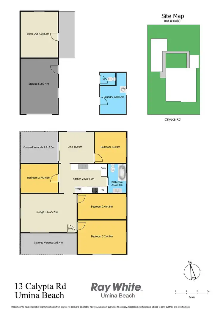 Floorplan of Homely house listing, 13 Calypta Road, Umina Beach NSW 2257