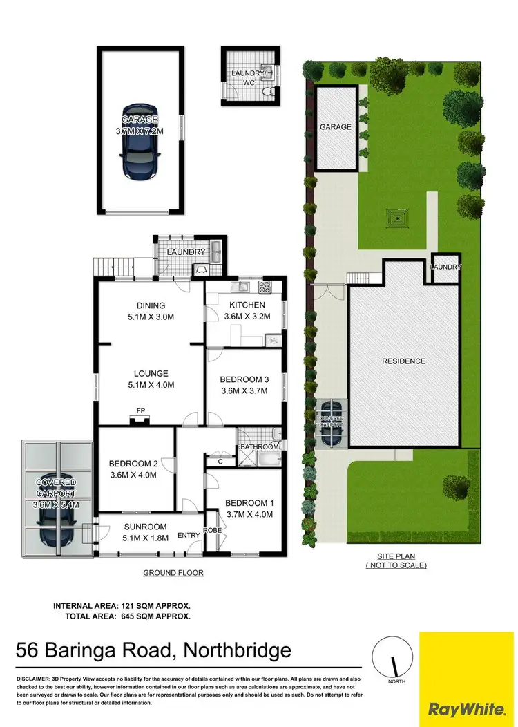 Floorplan of Homely house listing, 56 Baringa Road, Northbridge NSW 2063