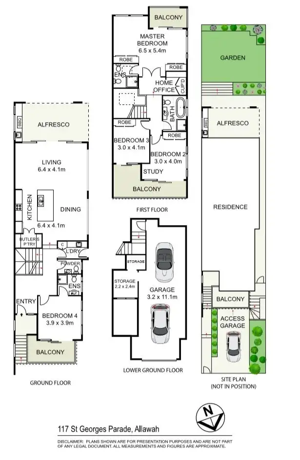 Floorplan of Homely house listing, 117 St Georges Parade, Allawah NSW 2218
