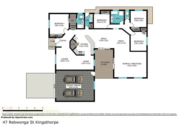 Floorplan of Homely house listing, 47 Rebwonga Street, Kingsthorpe QLD 4400