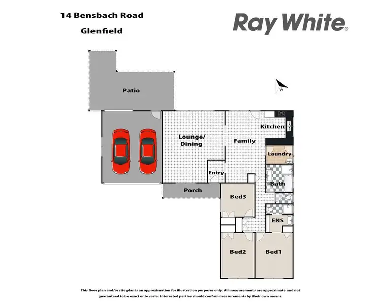 Floorplan of Homely house listing, 14 Bensbach Road, Glenfield NSW 2167