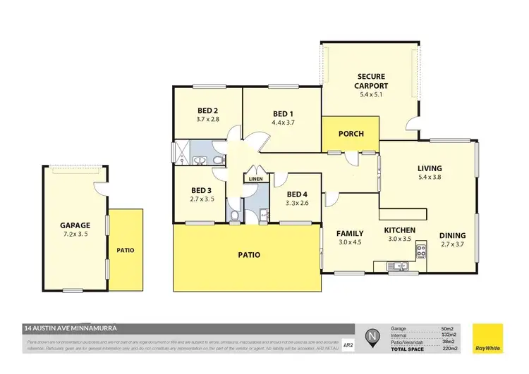 Floorplan of Homely house listing, 14 Austin Avenue, Minnamurra NSW 2533