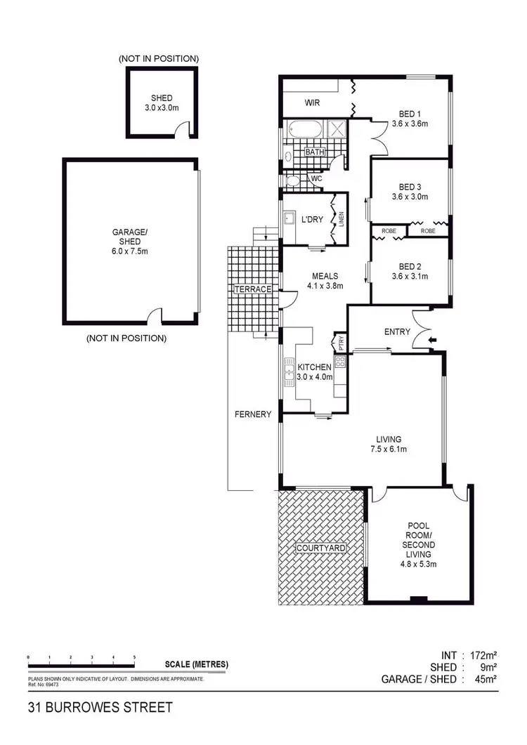 Floorplan of Homely house listing, 31 Burrowes Street, Golden Square VIC 3555