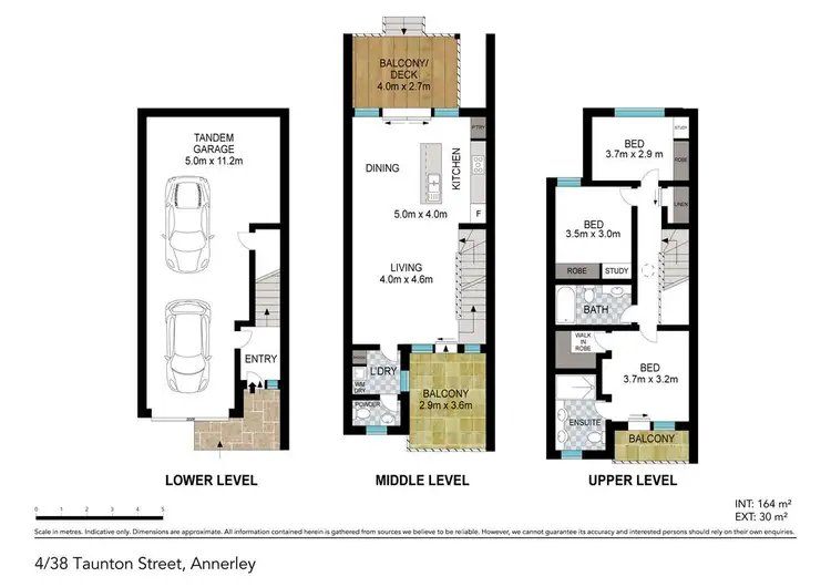 Floorplan of Homely townhouse listing, 4/38 Taunton Street, Annerley QLD 4103