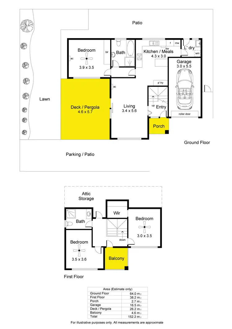 Floorplan of Homely house listing, 3/10 Lincoln Street, Kensington Gardens SA 5068