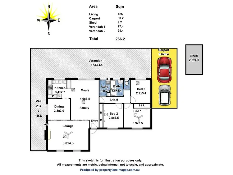 Floorplan of Homely house listing, 10A Edith Street, Gawler East SA 5118