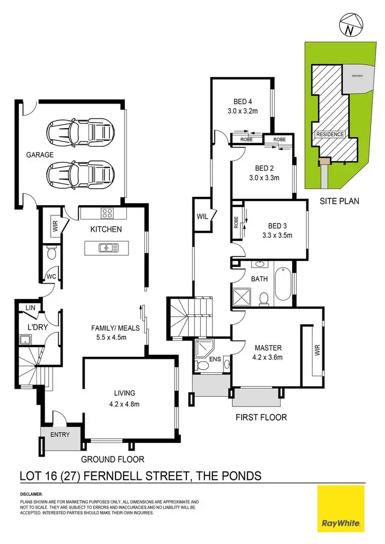 Floorplan of Homely house listing, Lot 16 (27) Ferndell Street, The Ponds NSW 2769