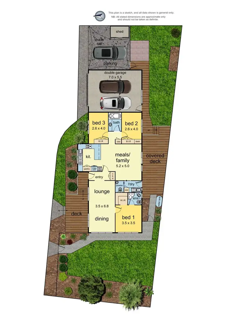 Floorplan of Homely house listing, 1/340 Maroondah Highway, Croydon VIC 3136