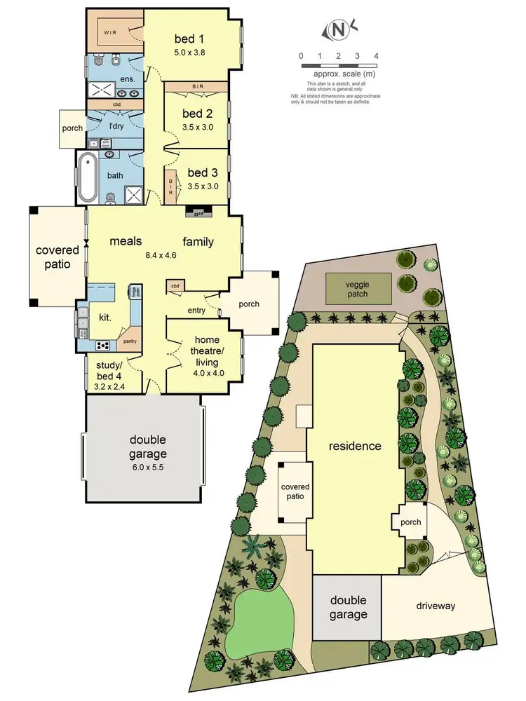 Floorplan of Homely house listing, 2 Lyndhurst Close, Croydon VIC 3136