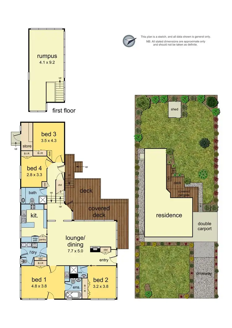 Floorplan of Homely house listing, 13 Alwyn Street, Croydon VIC 3136