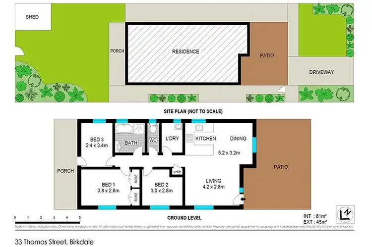 Floorplan of Homely house listing, 33 Thomas Street, Birkdale QLD 4159