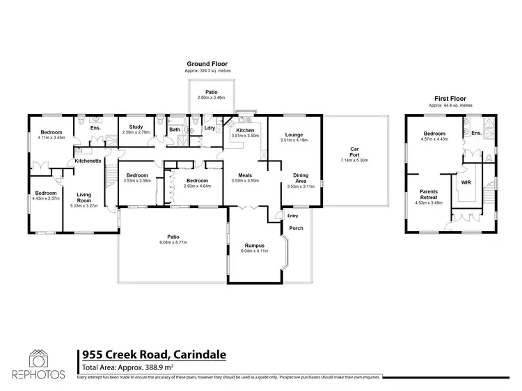 Floorplan of Homely house listing, 955 Creek Road, Carindale QLD 4152