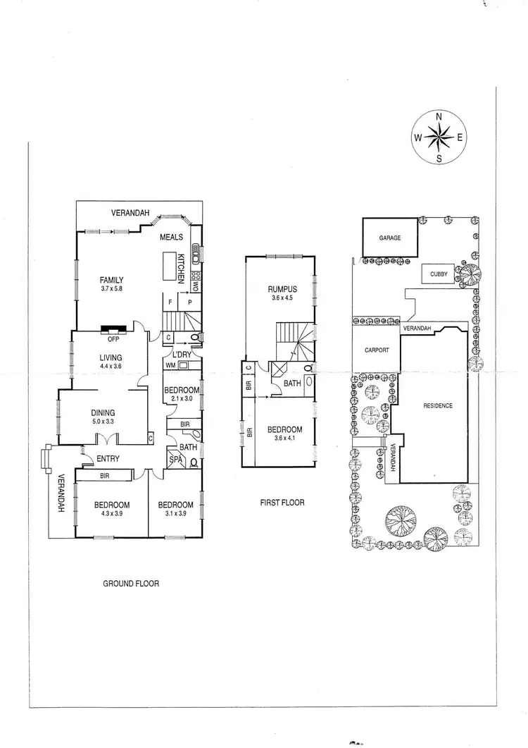 Floorplan of Homely house listing, 17 Curlewis Street, Mont Albert VIC 3127