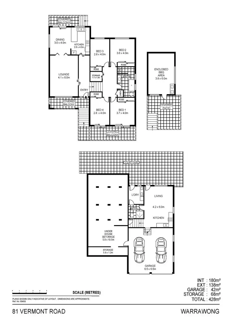 Floorplan of Homely house listing, 81 Vermont Road, Warrawong NSW 2502
