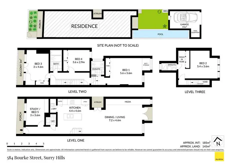 Floorplan of Homely house listing, 584 Bourke Street, Surry Hills NSW 2010