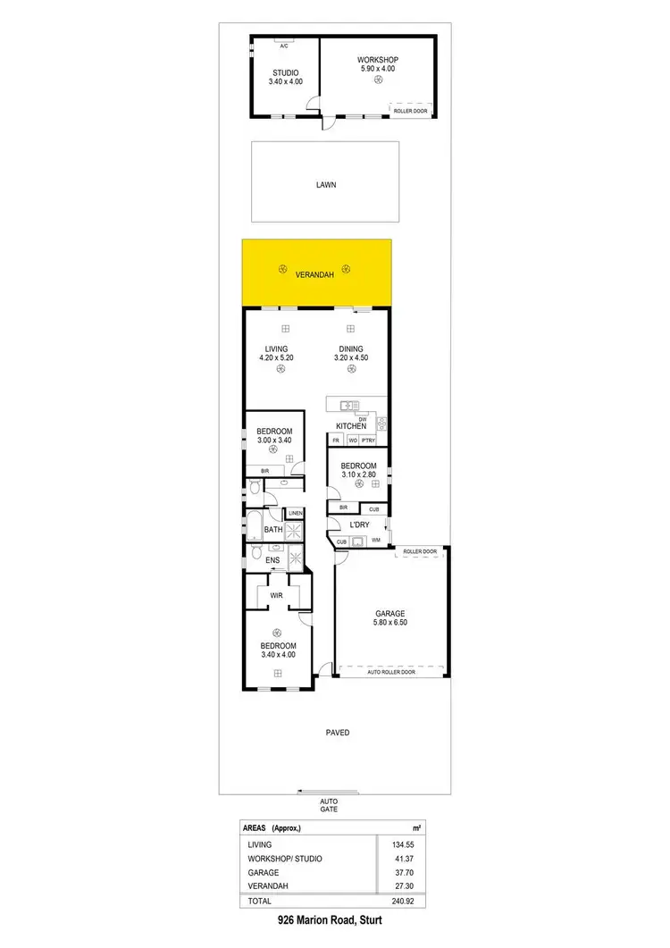 Floorplan of Homely house listing, 926 Marion Road, Sturt SA 5047