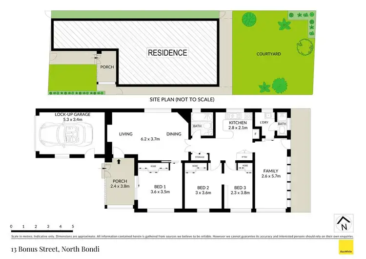 Floorplan of Homely house listing, 13 Bonus Street, North Bondi NSW 2026