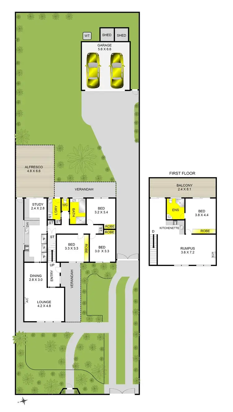 Floorplan of Homely house listing, 17 Ryong Street, Grovedale VIC 3216