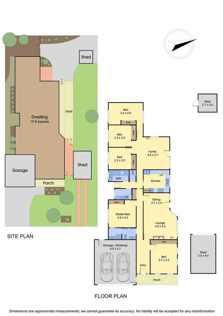 Floorplan of Homely house listing, 55 Taylors Lane, Rowville VIC 3178