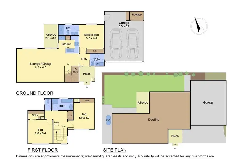 Floorplan of Homely unit listing, 3/8 Meagher Road, Ferntree Gully VIC 3156