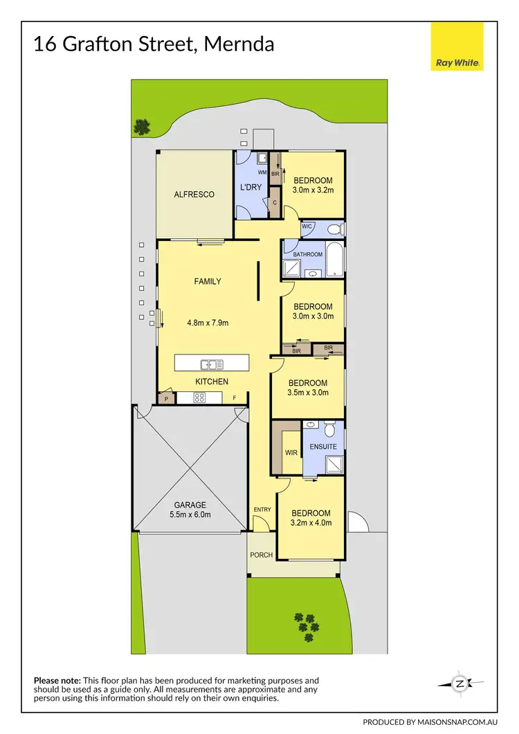 Floorplan of Homely house listing, 16 Grafton Street, Mernda VIC 3754